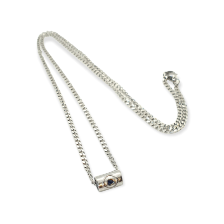 necklace silver chain and eye2
